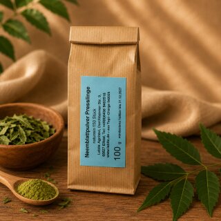 Neem-Blattpulver Presslinge 100 g / 150 Stück